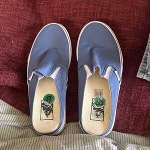 Vans Classic Blue Slip-On Shoes